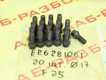 Комплект болтов колесных BMW X3 F25 36136890324